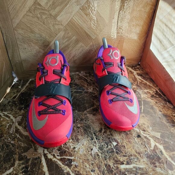 Nike GS KD  calm before the storm shoes size GS 5y women's size 6.5.      222 - Picture 11 of 12